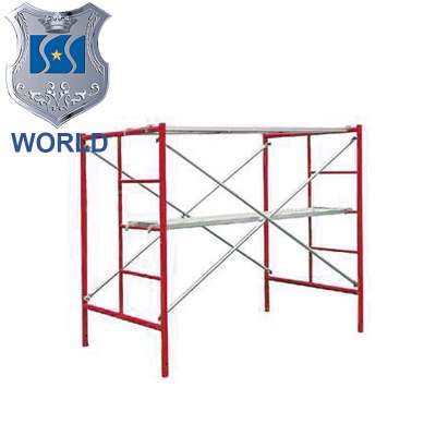 1900*1250mm Galvanized Portal Scaffolding steel Frame for formwork system